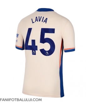 Chelsea Romeo Lavia #45 Tricou Fotbal Replică 2024-25 Barbati Deplasare